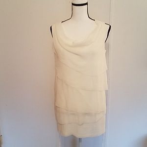 Ivory Maternity Sleeveless Blouse